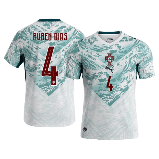 RÚBEN DIAS #4 Portugal Fora Copa do Mundo Camisa 2026