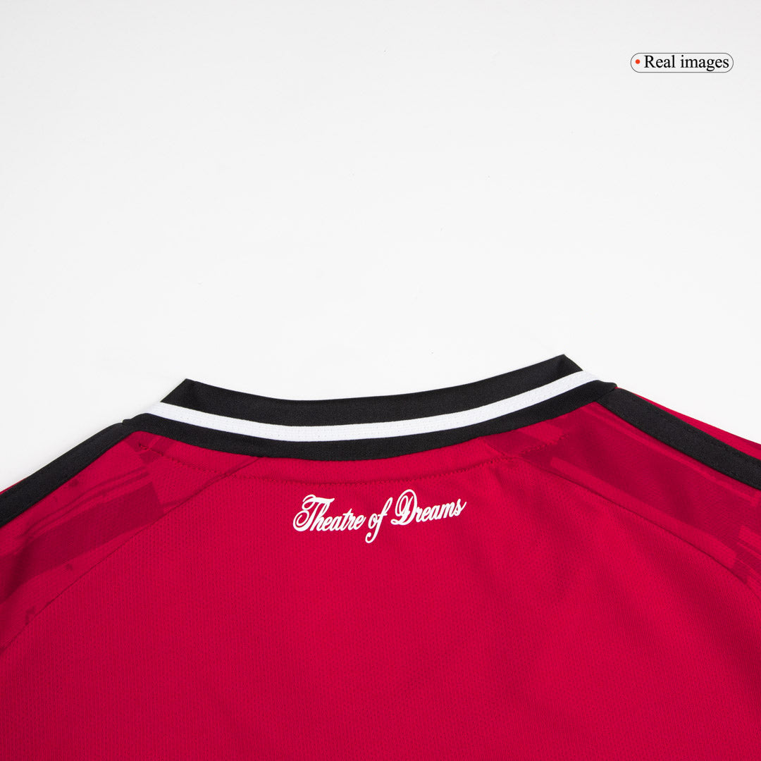 【Super Qualidade】 Manchester United
 Casa Futebol Camisa 2025/26 Vermelho