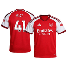 RICE #41 Arsenal Casa Camisa 2026/27 Vermelho