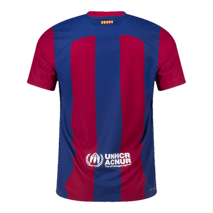 Camiseta de fútbol auténtica de local del Barcelona 2023/24 de LEWANDOWSKI #9