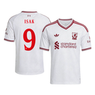 ISAK #9 Liverpool Fora Camisa 2026/27 Branco UCL