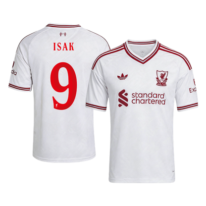 ISAK #9 Liverpool Fora Camisa 2026/27 Branco UCL