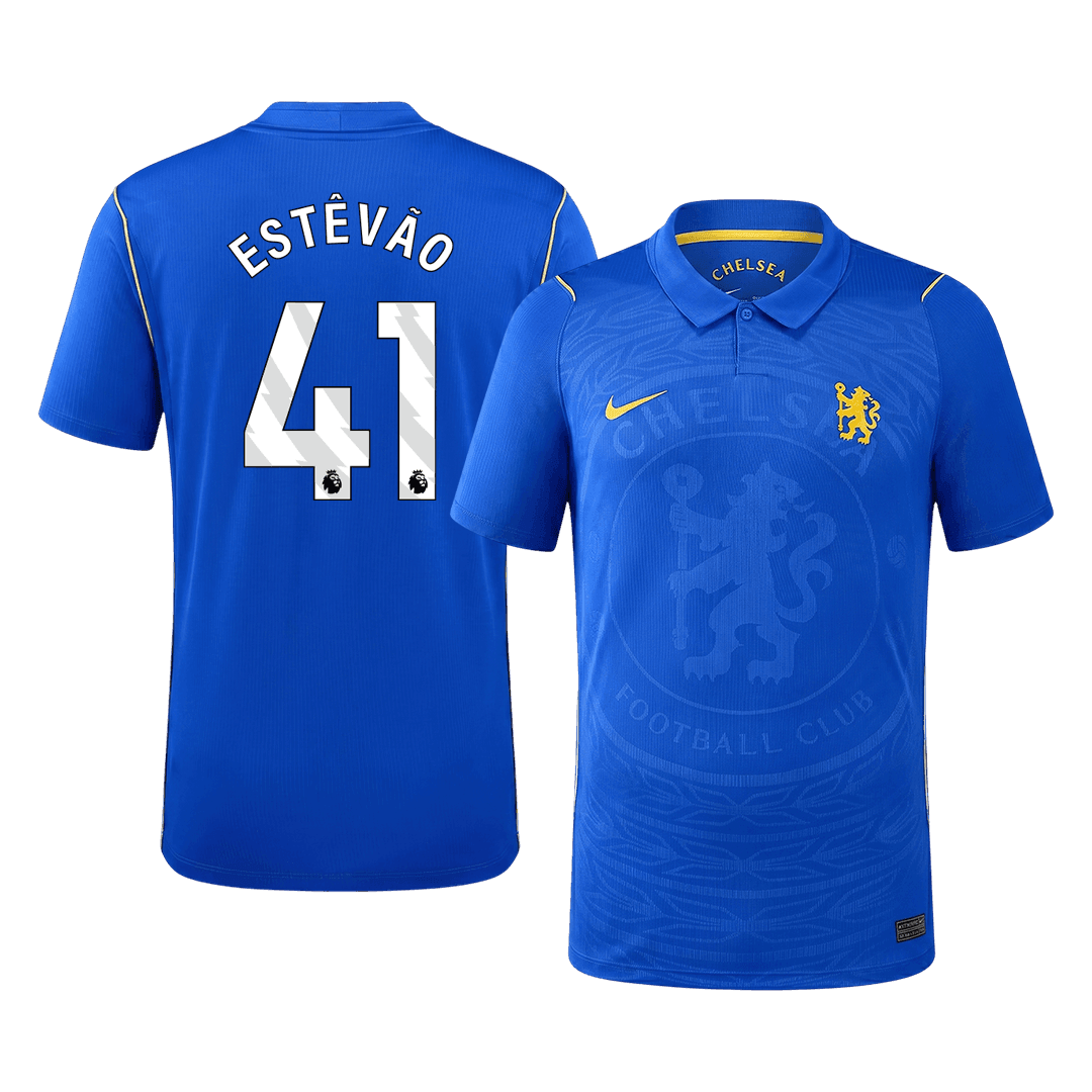 ESTÊVÃO #41 Chelsea Casa Camisa 2026/27 Azul
