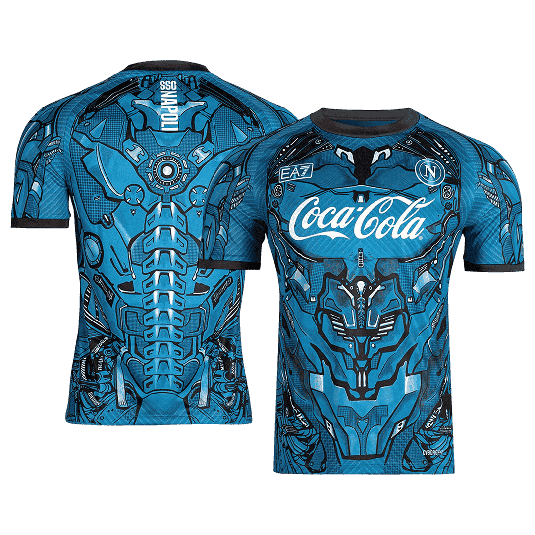 Napoli Camisa 2025/26 Azul