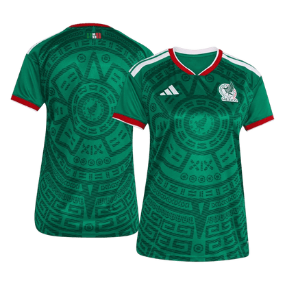 Mulheres Mexico Principal Camisa World Cup 2026 Verde