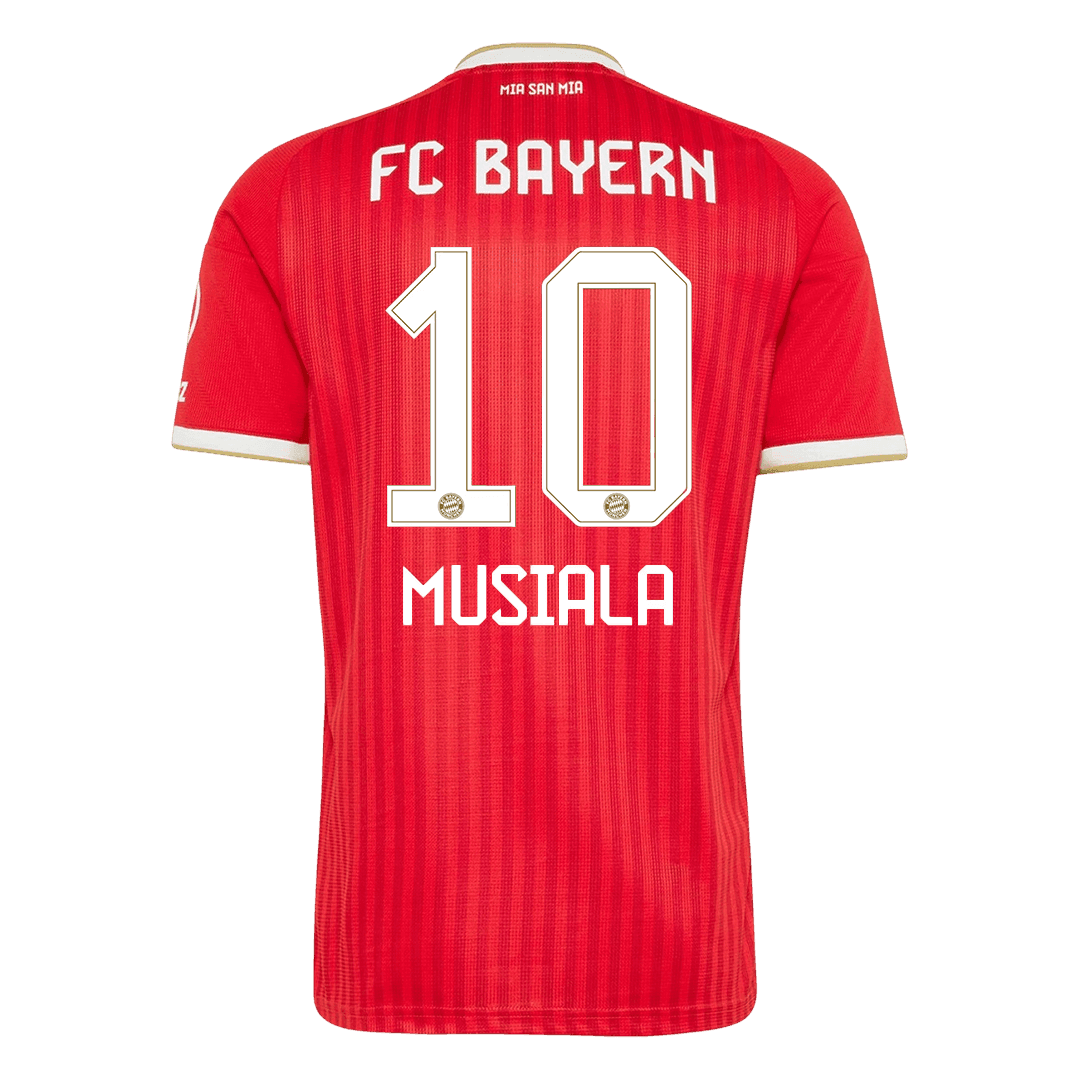 MUSIALA #10 Bayern Munich Casa Camisa 2026/27 Vermelho