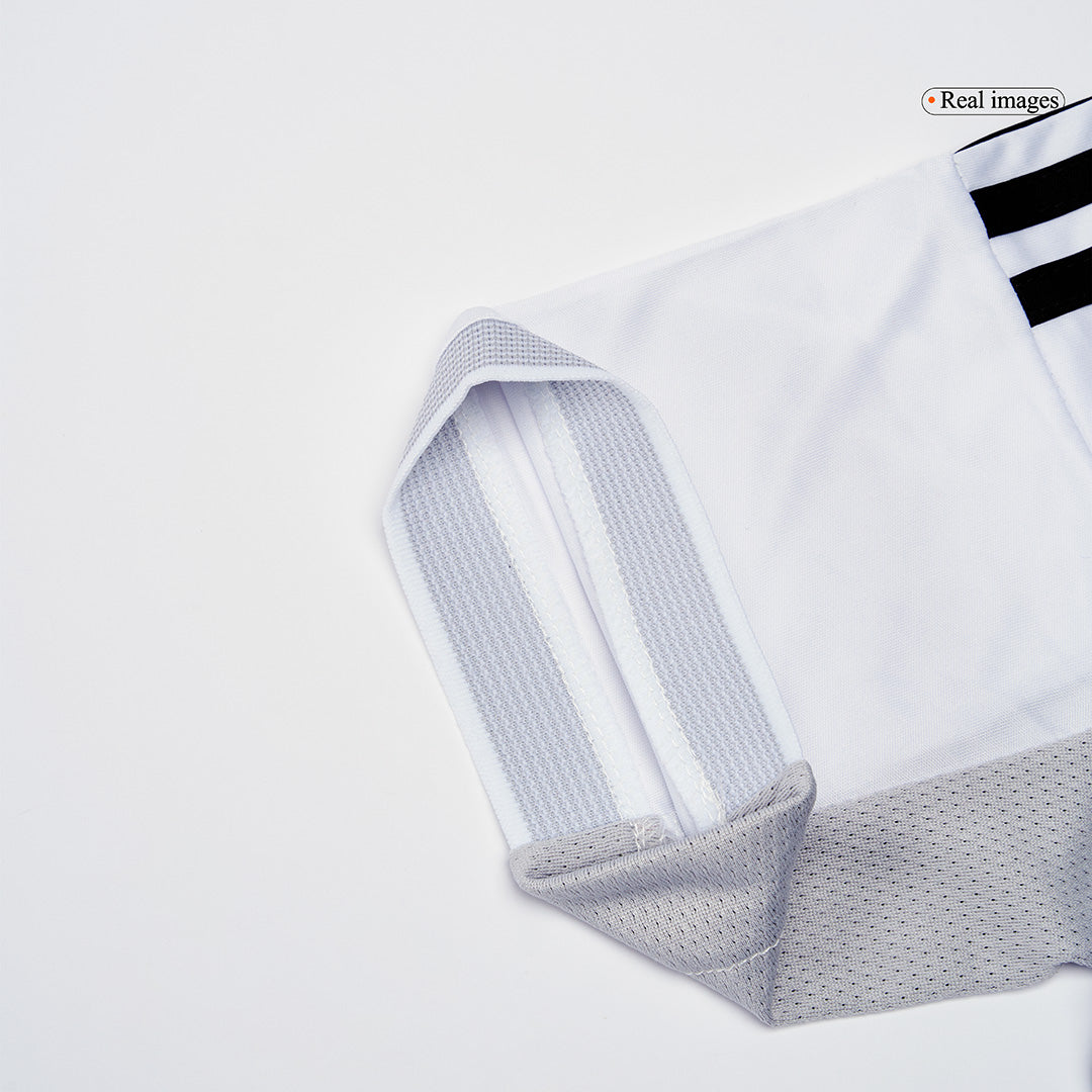 Real Madrid Home Long Sleeve Soccer Jersey 2025/26 White