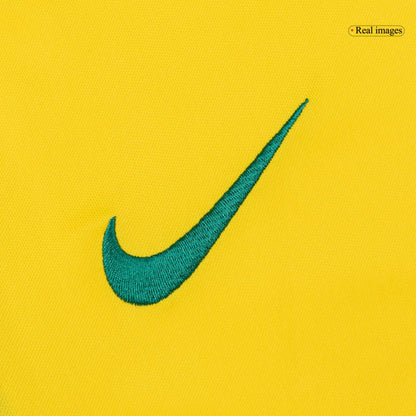JOÃO PEDRO #22 Brazil Casa Copa do Mundo Camisa 2026 Amarelo