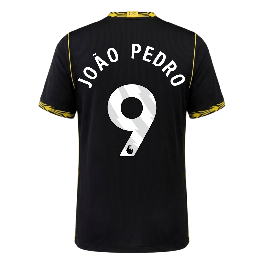 JOÃO PEDRO #9 Chelsea Fora Camisa 2026/27 Preto