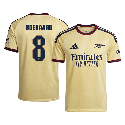 ØDEGAARD #8 Arsenal Terceira Camisa 2026/27 Amarelo UCL