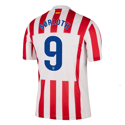 SØRLOTH #9 Atletico Madrid Casa Camisa 2025/26