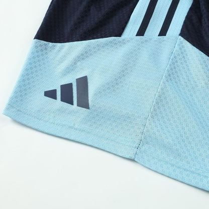 Versão Do Jogador Argentina Copa do Mundo Camisa Conjunto(Camisa+Calções) 2026 Branco