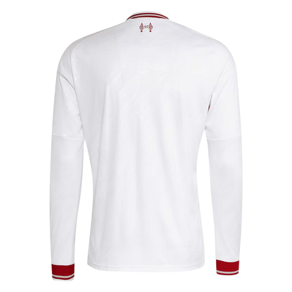 Liverpool Fora Manga comprida Camisa 2026/27 Branco