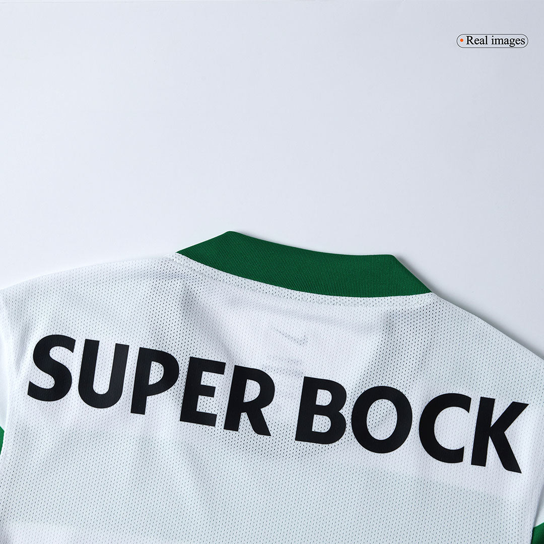 Sporting CP Casa Camisa 2025/26-Verde&branco