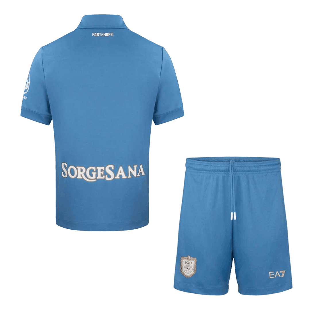 Napoli Casa Camisa 2026/27 Azul