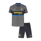 Inter Milan Infantil 
 Terceira Futebol Camisa 2026/27 Cinza