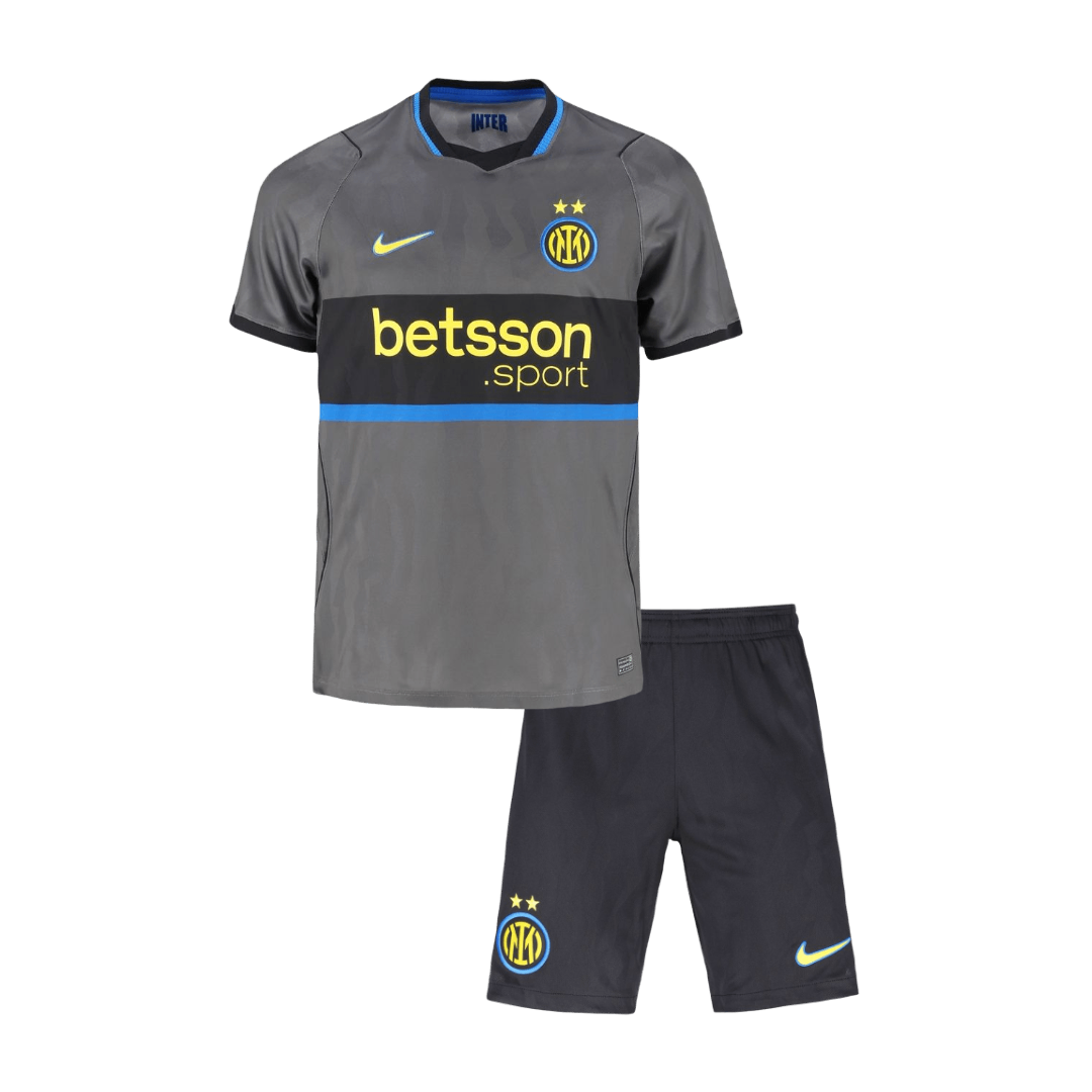 Inter Milan Infantil 
 Terceira Futebol Camisa 2026/27 Cinza