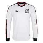 Mexico Fora Manga comprida Camisa 2026 Branco