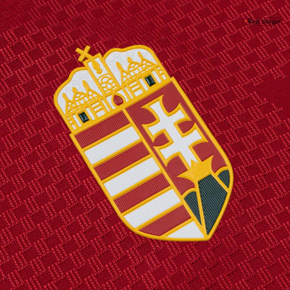 Versão do Jogador Hungría Casa Copa do Mundo Futebol Camisas 2026 Vermelho