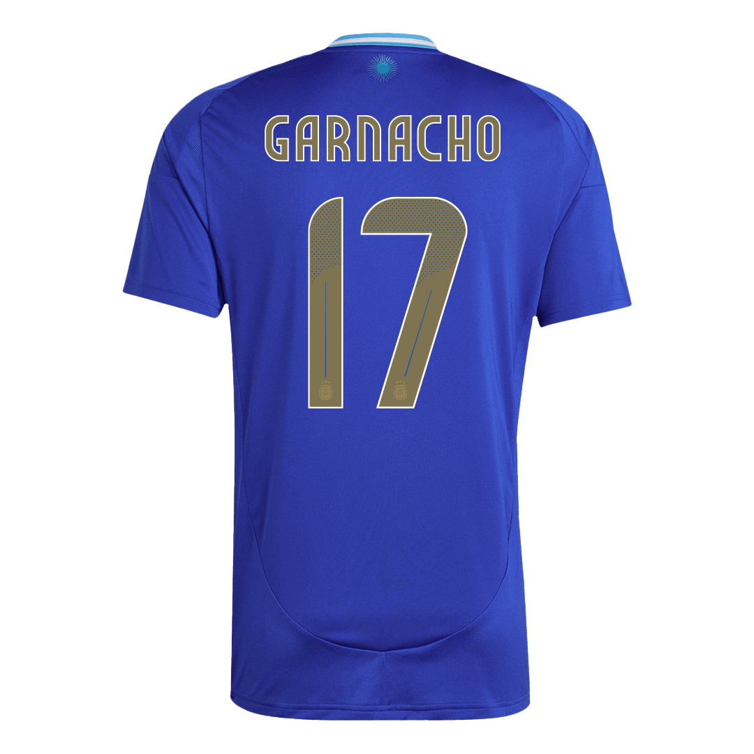 Camisola personalizada GARNACHO #17 Argentina Soccer Jersey Away 2024