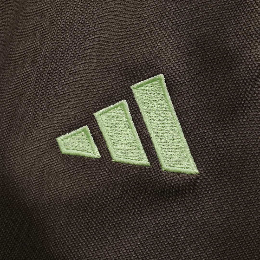 Real Madrid Infantil Zíper Moletom Conjunto (Top+Pants) 2025/26 Verde