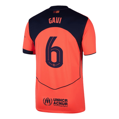 GAVI #6 Barcelona Fora Terceira Camisa 2025/26 UCL