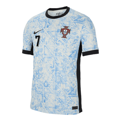Camisola de futebol RONALDO #7 Portugal fora de casa 2024