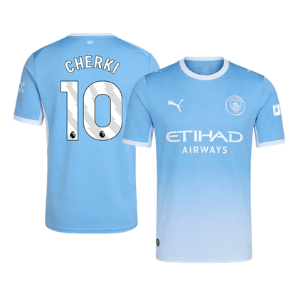 CHERKI #10 Manchester City Casa Camisa 2026/27 Azul