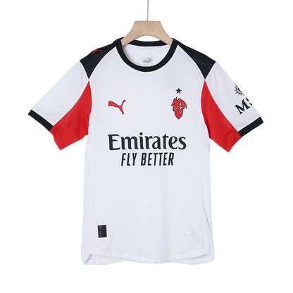Autêntico FOFANA #19 AC Milan Fora Futebol Camisas 2025/26 Branco