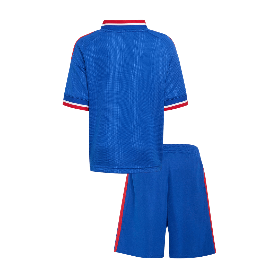 Manchester United Infantil 
 Fora Futebol Camisa 2026/27 Azul