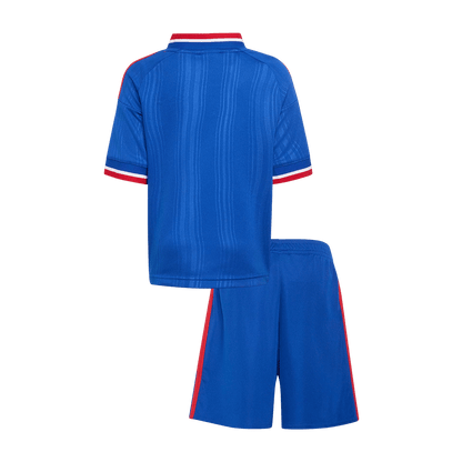 Manchester United Infantil 
 Fora Futebol Camisa 2026/27 Azul