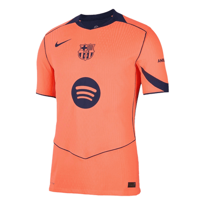 Autêntico LEWANDOWSKI #9 Barcelona Fora Terceira UCL Futebol Camisas 2025/26