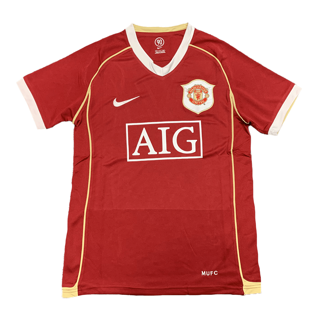 Manchester United Home 2006/07 Retro Football Shirt