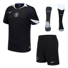 Chelsea Fora Terceira Camisa Conjunto(Camisa+Calções+Meias) 2025/26 Preto