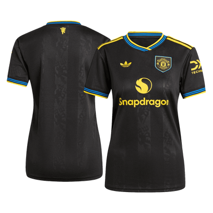Mulheres Manchester United Camisa 2025/26- Preto
