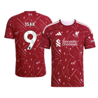 【Super Qualidade】ISAK #9 Liverpool
 Casa Futebol Camisa 2026/27 Vermelho