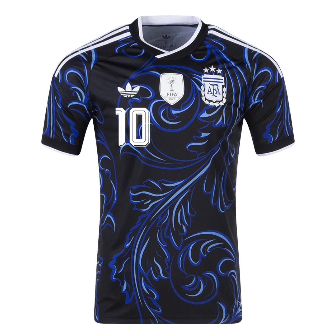 MESSI #10 Argentina Fora Copa do Mundo Camisa 2026 Preto