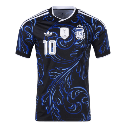 MESSI #10 Argentina Fora Copa do Mundo Camisa 2026 Preto