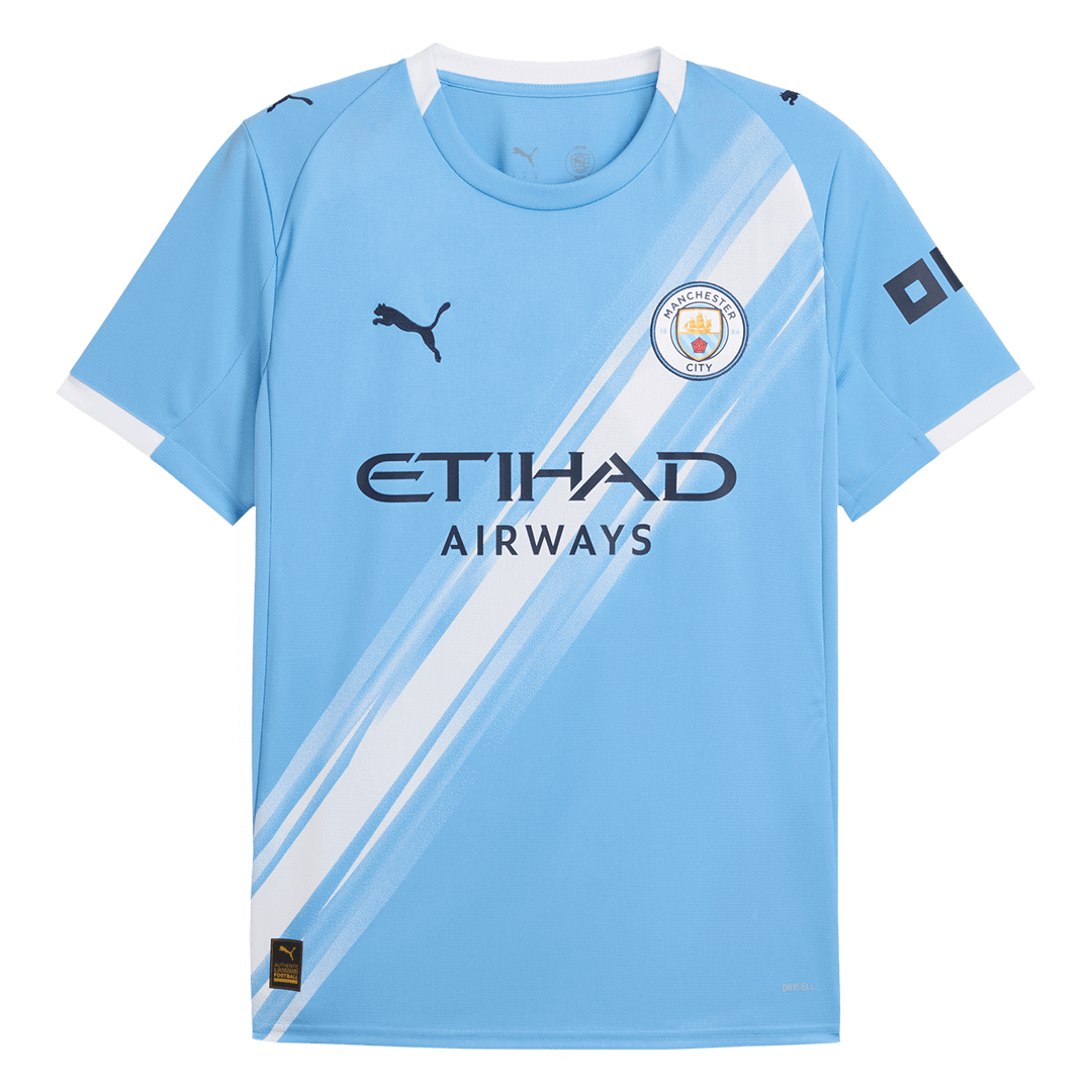 【Super Qualidade】Camisola de futebol titular Manchester City 2025/26