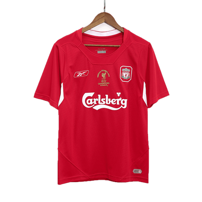 Camisola de futebol retro do Liverpool 2005 - UCL