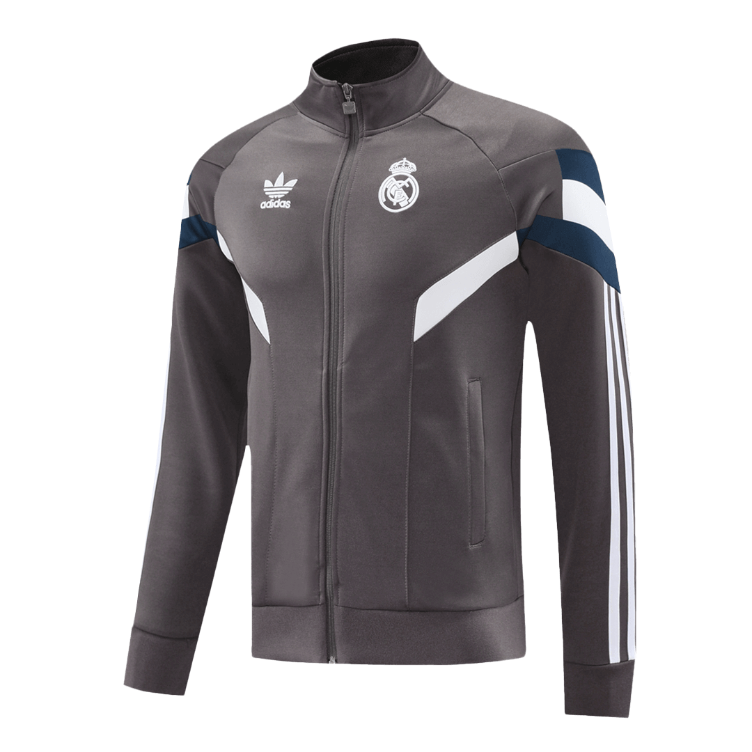 Men's Real Madrid Training Jacket Kit (Jacket+Pants) 2024/25 Football Kit UK