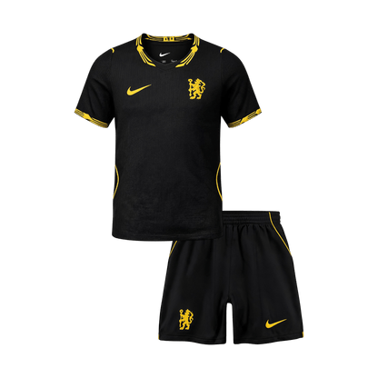 Chelsea Infantil 
 Fora Futebol Camisa 2026/27 Preto