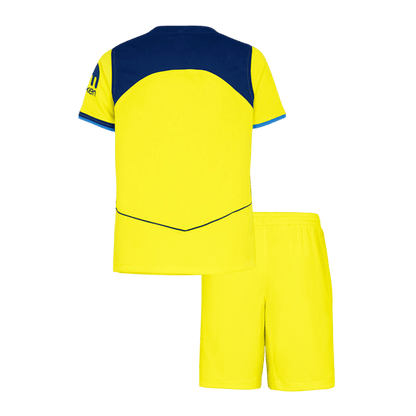 Tottenham Hotspur Infantil 
 Terceira Futebol Camisa Conjunto (Camisa+Shorts) 2025/26 Amarelo