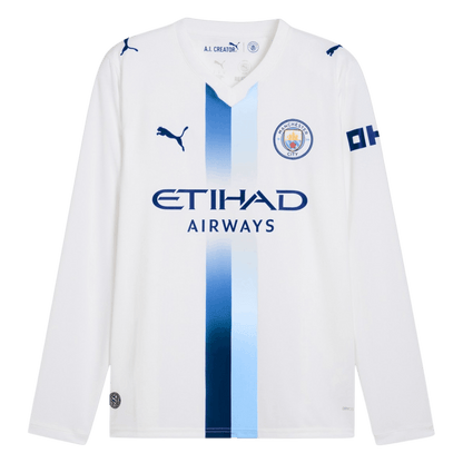 Manchester City Terceira Manga comprida Camisa 2026/27 Branco
