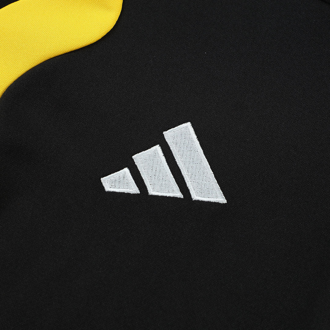 Germany Zíper Moletom Conjunto (Top+Calças) 2026 Preto