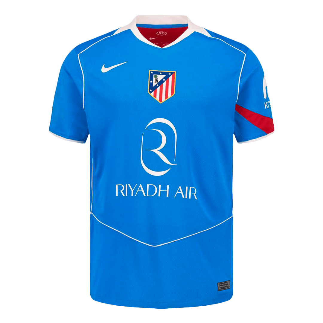 Atletico Madrid 
 Terceira Camisa Conjunto(Camisa+Calções) 2025/26 Azul