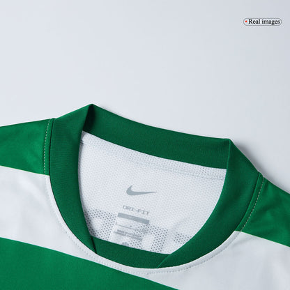 Sporting CP Casa Camisa 2025/26-Verde&branco