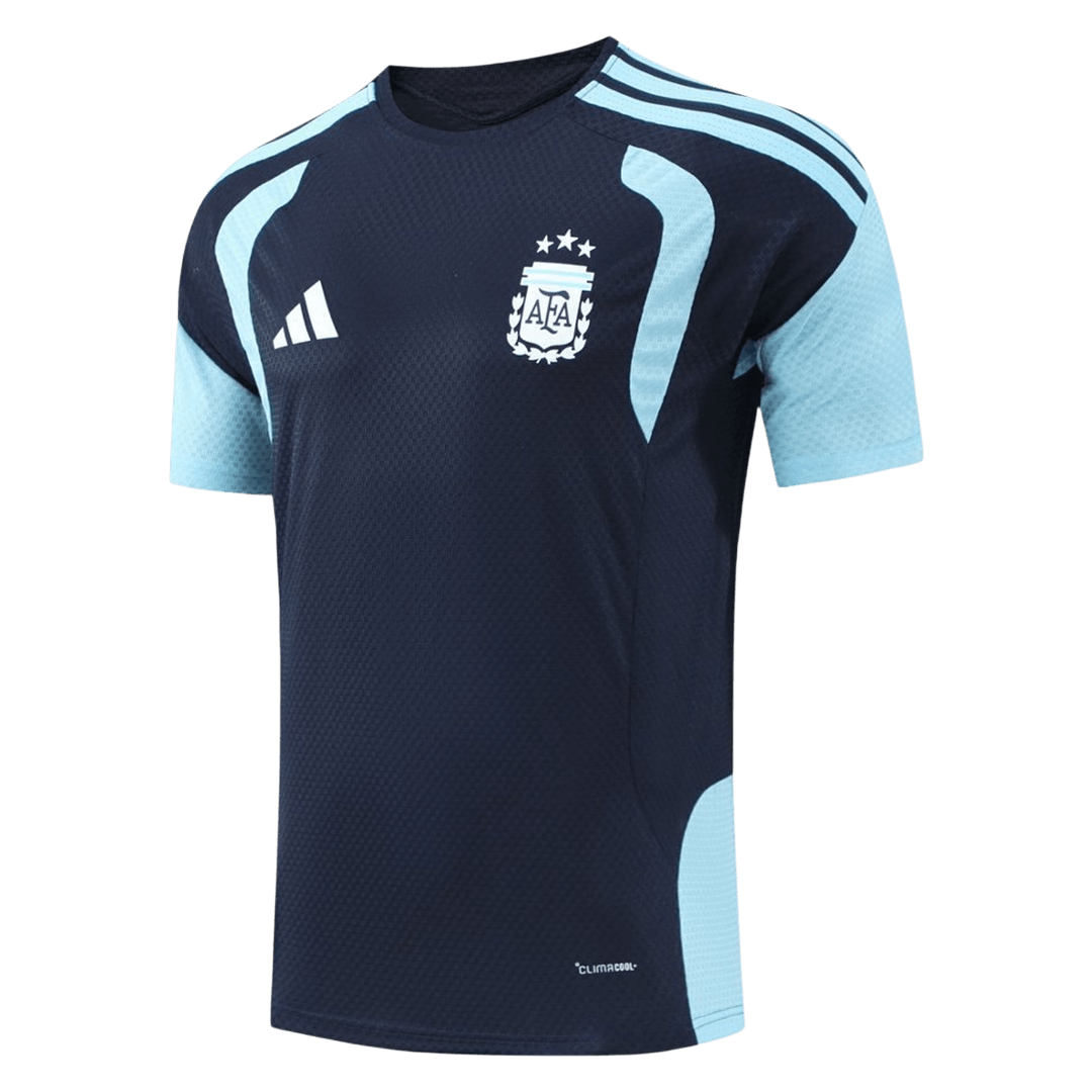 Versão Do Jogador Argentina Copa do Mundo Camisa Conjunto(Camisa+Calções) 2026