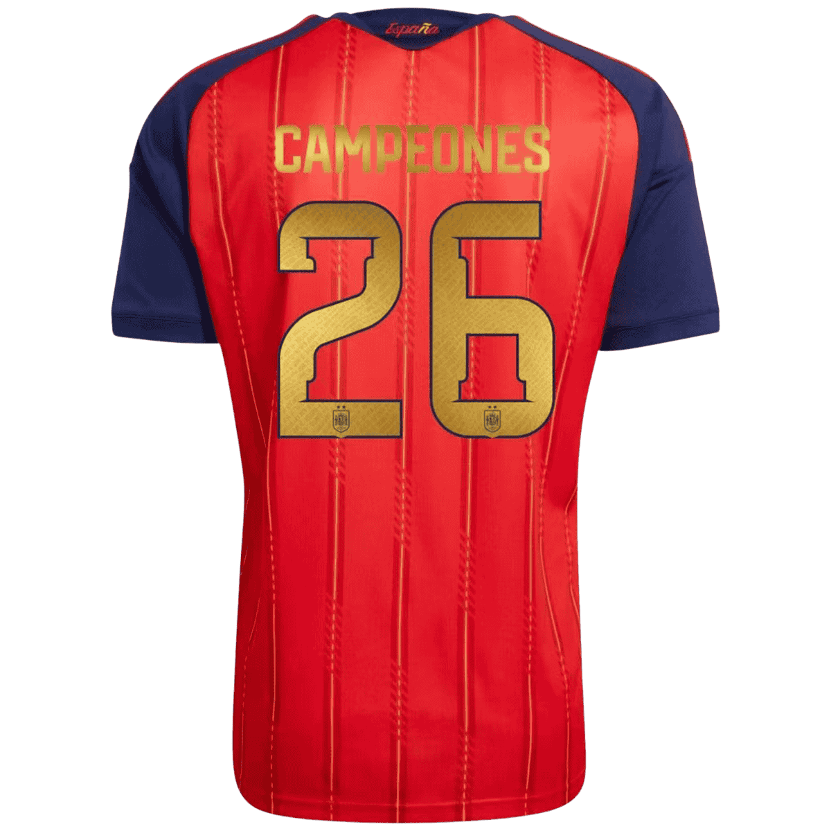 【Super Qualidade】CAMPEONES #26 Spain
 Casa Camisa 2026