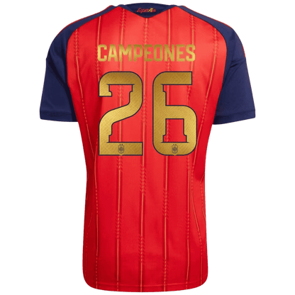 【Super Qualidade】CAMPEONES #26 Spain
 Casa Camisa 2026